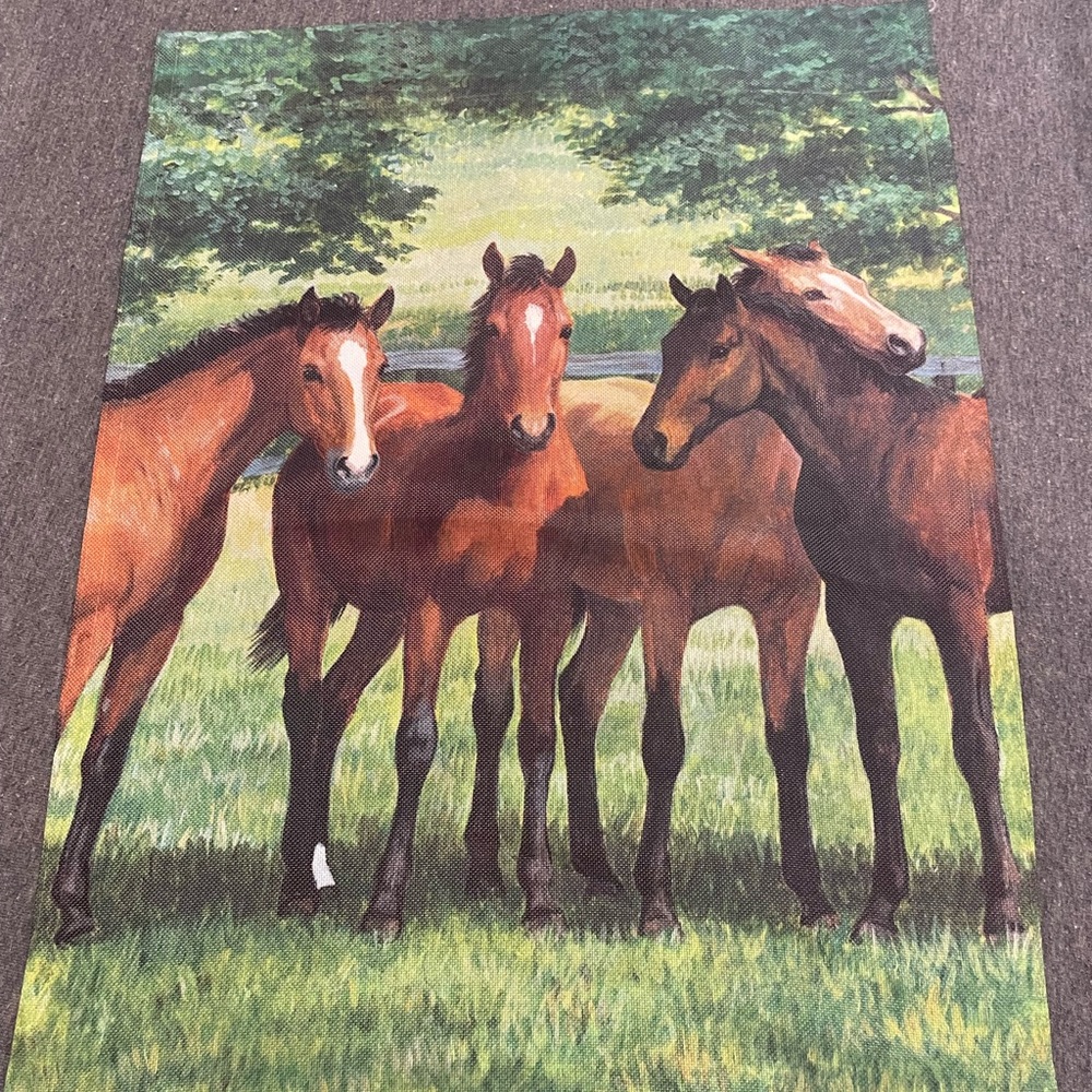 Horse Garden Flag